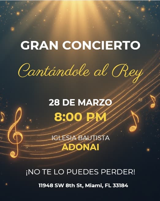 Concierto Especial Cantandole al Señor